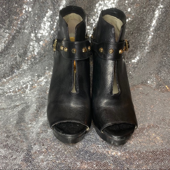 Michael Kora Leather Booties - Picture 4 of 6